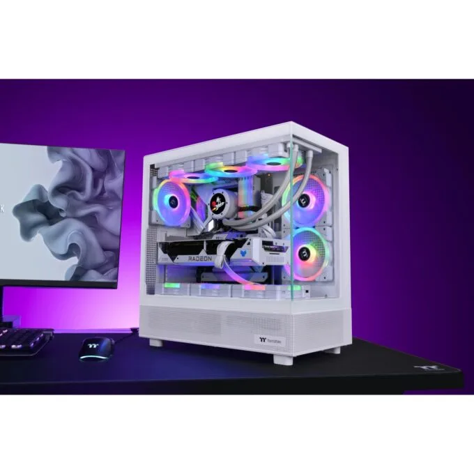 Thermaltake View 51 TG ARGB Snow - Full Tower ATX White — image 5