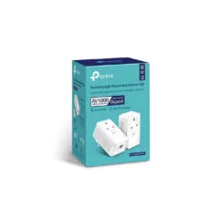 TL-PA7017P KIT AV1000 GIGABIT PASSTHROUGH POWERLINE STARTER KIT TP-LINK