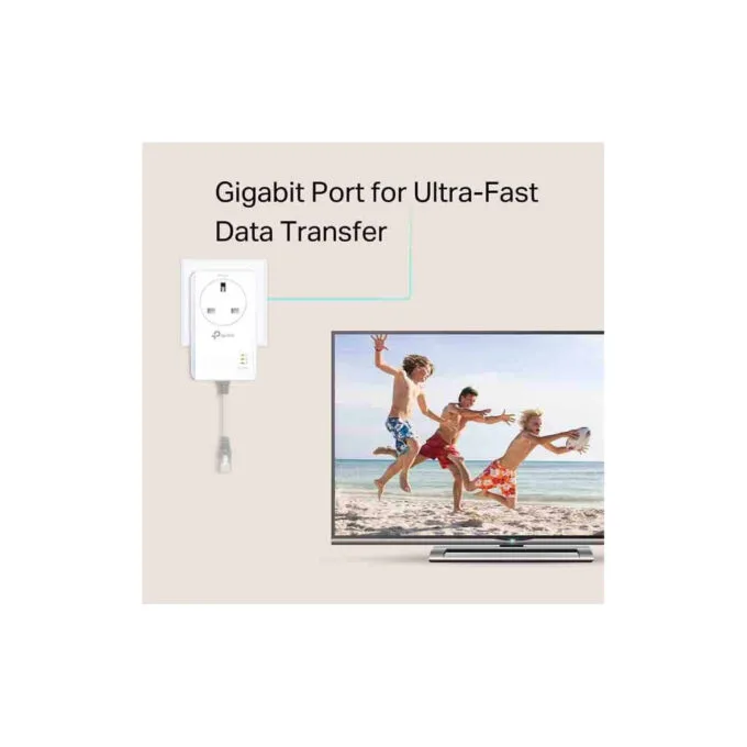 TL-PA7017P KIT AV1000 GIGABIT PASSTHROUGH POWERLINE STARTER KIT TP-LINK — image 5