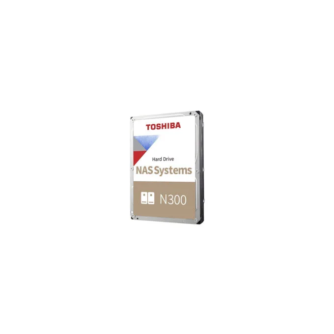 Toshiba N300 - HDWG480EZSTA - 8TB 3.5-inch NAS HDD, 7200 RPM, 512MB Cache, SATA III — image 2