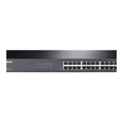 TP-Link 24-Port Gigabit Unmanaged Switch - TL-SG1024 - Rackmount Black, 10/100/1000 Mbps, 48 Gbit/s