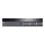 TP-Link 24-Port Gigabit Unmanaged Switch - TL-SG1024 - Rackmount Black, 10/100/1000 Mbps, 48 Gbit/s