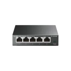 TP-Link 5-Port Gigabit Desktop Switch - TL-SG105s - Metal Housing, Black, Unmanaged