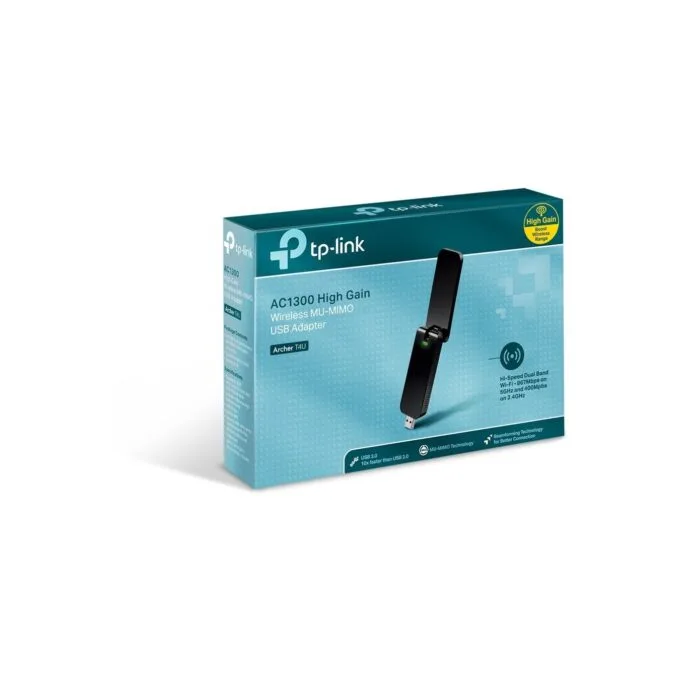 TP-LINK Archer T4U - T4U - AC1300 High Gain Dual Band USB Wi-Fi Adapter — image 5