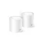 TP-Link Deco X1500 AX1500 Mesh Wi-Fi 6 System - 2-Pack - White, Dual-Band, 2 LAN Ports per Unit