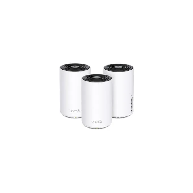 TP-Link Deco X75 AXE5400 Mesh Wi-Fi 6E System - 3-Pack - White, Tri-band, 1.7 GHz Quad-Core CPU — image 2