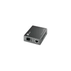 TP-Link MC112CS Media Converter - RJ45 to SC Fiber 100BASE-FX (1550nm, 20 km) - Black