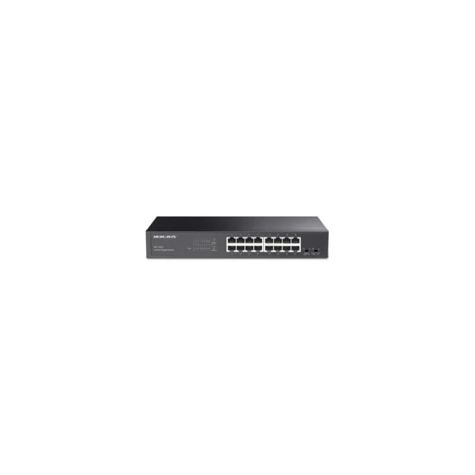 TP-Link Mercusys 16-Port Gigabit Desktop Rackmount Switch - MS116GS - 16x Gigabit, Unmanaged, Fanless, Rackmount — image 1