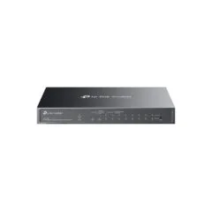 TP-Link Omada ES210GMP - 10-Port Gigabit Easy-Managed Switch, 8x PoE+ (123W), Black