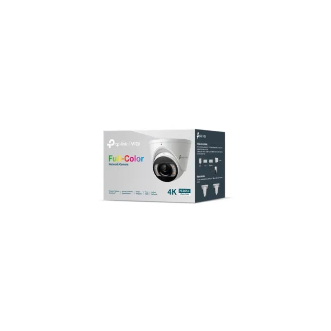 TP-Link Omada InSight S485 - 8MP (4mm) Full-Color Turret Camera - PoE, IP67, White — image 5