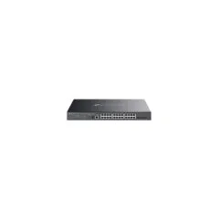 TP-Link Omada SG5428XMPP - 24-Port L3 Managed PoE++ Switch, 4x10G SFP+, 500W PoE, 2GB RAM, 1.2GHz, Black
