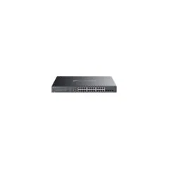 TP-Link Omada Switch - SG3428XMPP - 24x Gigabit PoE L2+, 4x SFP+, Rackmount 1U, Black