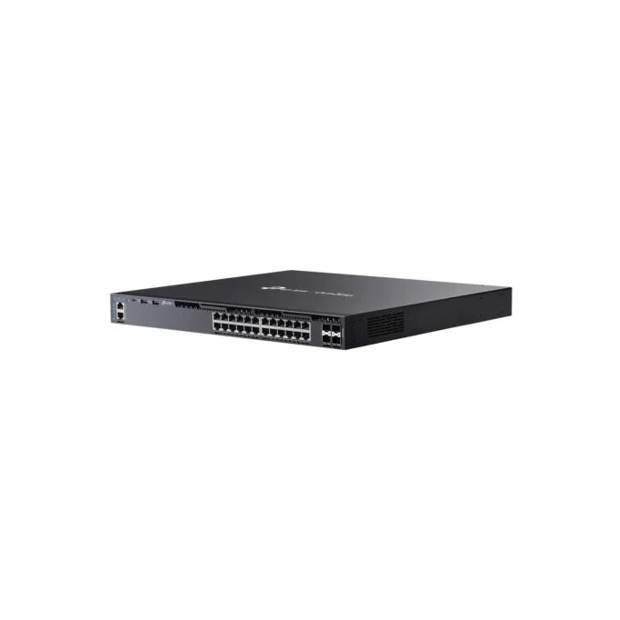 TP-Link Omada Switch - SG6428XHP - 24-Port Gigabit PoE+ with 4x10G SFP+, L3 Managed, 1U, Black — image 2