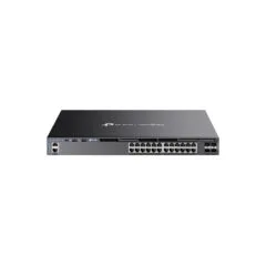 TP-Link Omada Switch - SG6428XHP - 24-Port Gigabit PoE+ with 4x10G SFP+, L3 Managed, 1U, Black