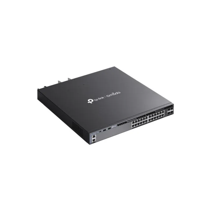 TP-Link Omada Switch - SG6428XHP - 24-Port Gigabit PoE+ with 4x10G SFP+, L3 Managed, 1U, Black — image 4