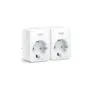 TP-Link Tapo P100 2-Pack - Mini Smart Wi-Fi Plug - White, Indoor, 2.4 GHz, 13A (2990W), 220-240V
