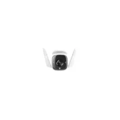 TP-Link TC65 - Outdoor Bullet IP Camera - 3MP (2304x1296), Color Night Vision, Two-Way Audio, IP66, White