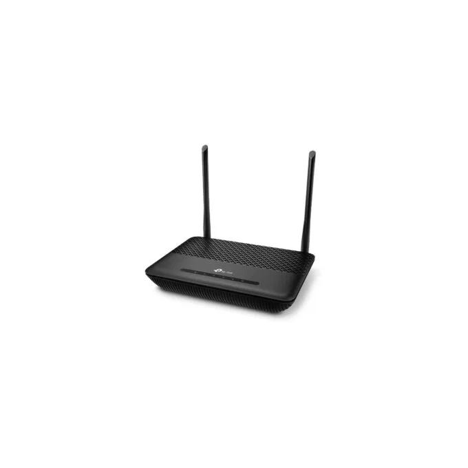 TP-Link TD-W9960V - VDSL Modem Router, 300 Mbps 2.4GHz (Wi-Fi 4) - 4x Gigabit LAN, 2x 5 dBi External Antennas, Black — image 1