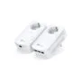 TP-Link TL-PA8033P Kit - AV1300 Powerline Adapter, 3x Gigabit Ports, Passthrough Socket, White