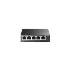 TP-Link TL-SF1005LP - 5-Port Unmanaged Fast Ethernet PoE Switch, 4 PoE Ports, 41 W Budget, Black