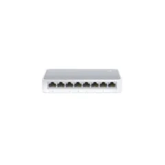 TP-Link TL-SF1008D Mini Desktop 8-Port Fast Ethernet Switch - White, Unmanaged, 10/100 Mbps