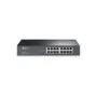 TP-Link TL-SF1016DS - 16-Port Fast Ethernet Switch - Unmanaged, 1U Rackmount, Fanless, Black