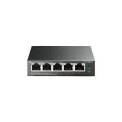 TP-Link TL-SG1005LP - 5-Port Gigabit Unmanaged Switch, 4x PoE+ - Black, Wall-mountable