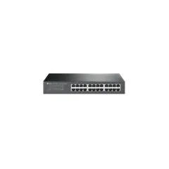 TP-Link TL-SG1024D - 24-Port Gigabit Unmanaged Switch (10/100/1000), Rackmount, Grey