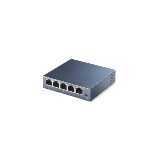 TP-Link TL-SG105 - 5-Port Gigabit Unmanaged Desktop Switch, Black Metal Housing — image 3