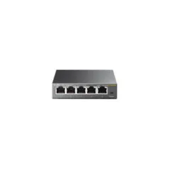TP-Link TL-SG105E - 5-Port Gigabit Easy Smart Switch (Black) - Managed L2, Web-Based Management