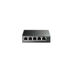 TP-Link TL-SG105PE - 5-Port Gigabit PoE+ Managed L2 Switch, 65W Budget, Black, Fanless