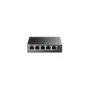 TP-Link TL-SG105PE - 5-Port Gigabit PoE+ Managed L2 Switch, 65W Budget, Black, Fanless