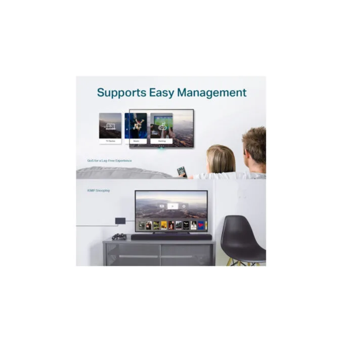 TP-Link TL-SG108E - 8-Port Gigabit Easy Smart Desktop Switch - Web-Managed, Energy-Efficient — image 6