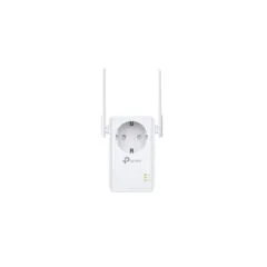 TP-Link TL-WA860RE - Wall-Plug Wi-Fi Range Extender - 300Mbps N, White, Pass-Through Socket