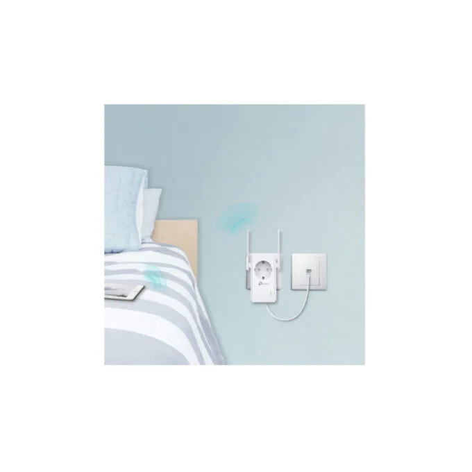 TP-Link TL-WA860RE - Wall-Plug Wi-Fi Range Extender - 300Mbps N, White, Pass-Through Socket — image 6