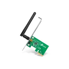 TP-Link TL-WN781ND - 150Mbps PCIe Wireless Adapter - Green, 2.4 GHz Single-Band, External Omni Antenna