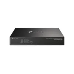 TP-Link VIGI NVR1008H - 8-Channel PoE+ NVR, 4K (3840x2160), SATA up to 10TB, Black