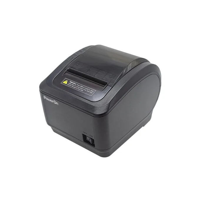 TPR-02 THERMAL RECEIPT PRINTER BLACK POWER-ON — image 1