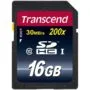 Transcend 16GB SDHC Card - Class 10 - Black