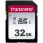 Transcend 300S SDHC Card - 32GB - Black - 95 MB/s Read, 20 MB/s Write