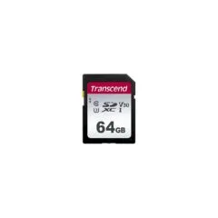 Transcend 64GB SDXC Card - SDC300S - SD memory card