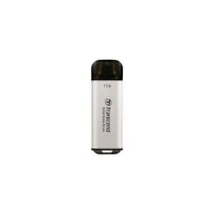TRANSCEND ESD300S 1TB External SSD USB 10Gbps Type-C Silver - ESD300S - 1TB, USB-C, USB 3.2 Gen2, Silver