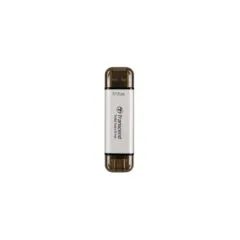 TRANSCEND External SSD USB 10Gbps Type-C - ESD310S - Silver, 512GB
