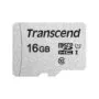 Transcend microSD Card 16GB SDHC - USD300S - microSD, 16GB