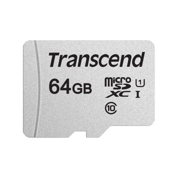 Transcend microSD Card 64GB SDXC USD300S - USD300S - microSD, 64GB — image 1