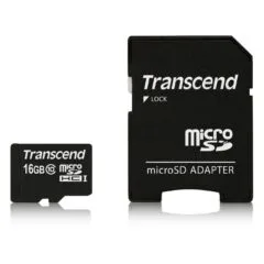 Transcend MicroSDHC Card - 16GB