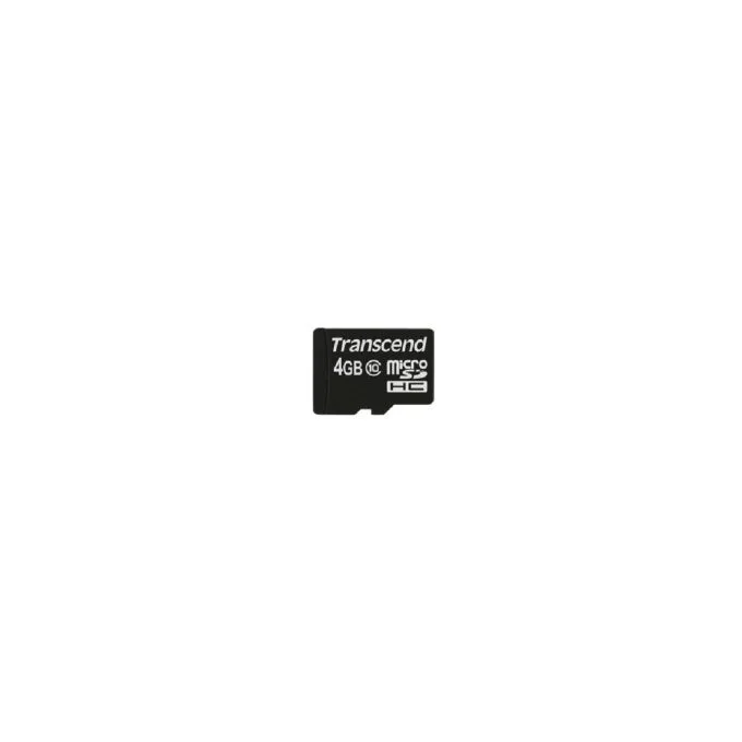 Transcend Premium microSDHC Card - 4GB - 10 MB/s — image 1