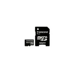 Transcend Premium microSDHC Card 8GB - microSDHC