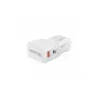 TRIPLUG-PD20.WHITE UNIVERSAL TRAVEL ADAPTER 20W, QUICK CHARGE 3.0 WHITE PROMATE