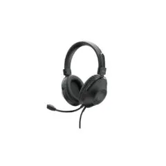 Trust HS-250 USB Headset - Over-Ear Closed, Wired USB, Flexible Boom Mic, 40mm Drivers